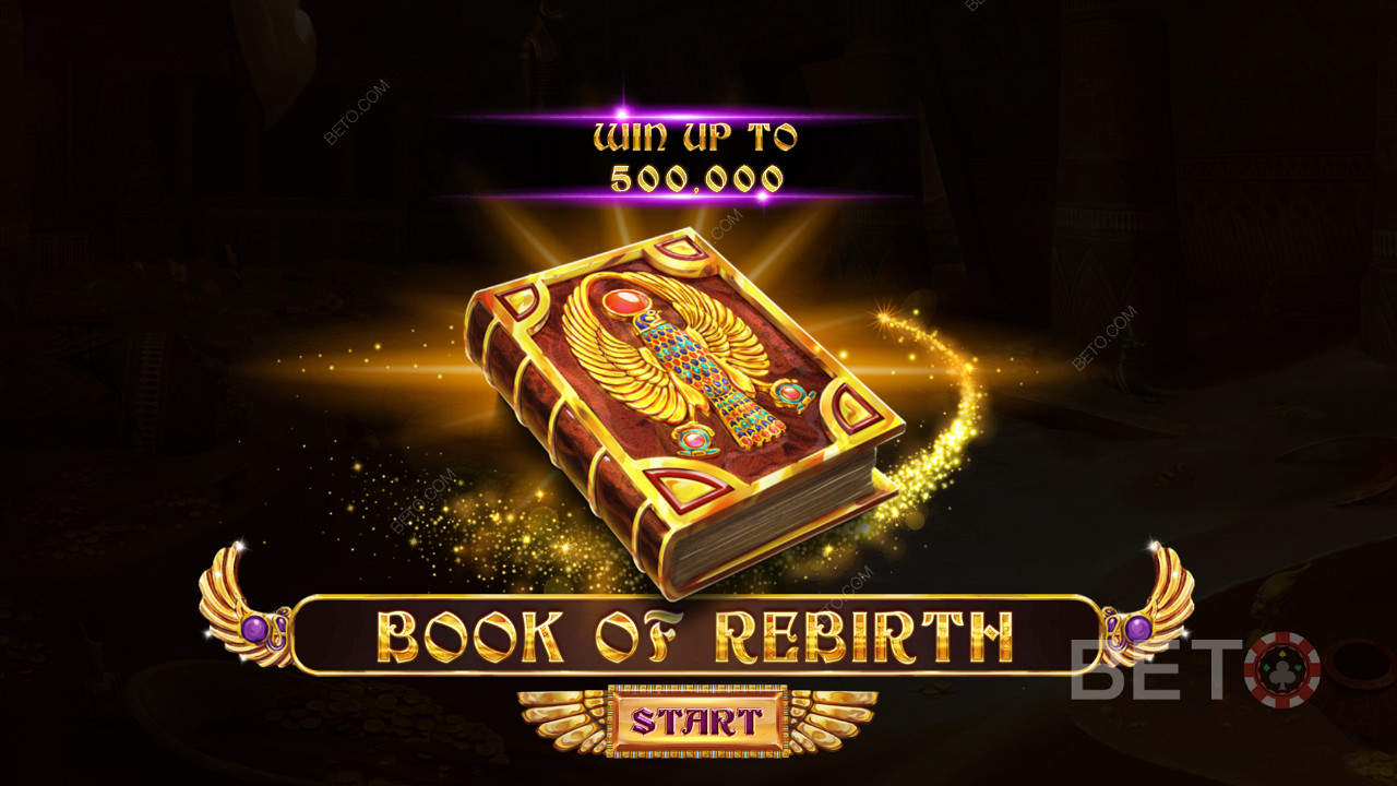 Schermata di caricamento di Book Of Rebirth