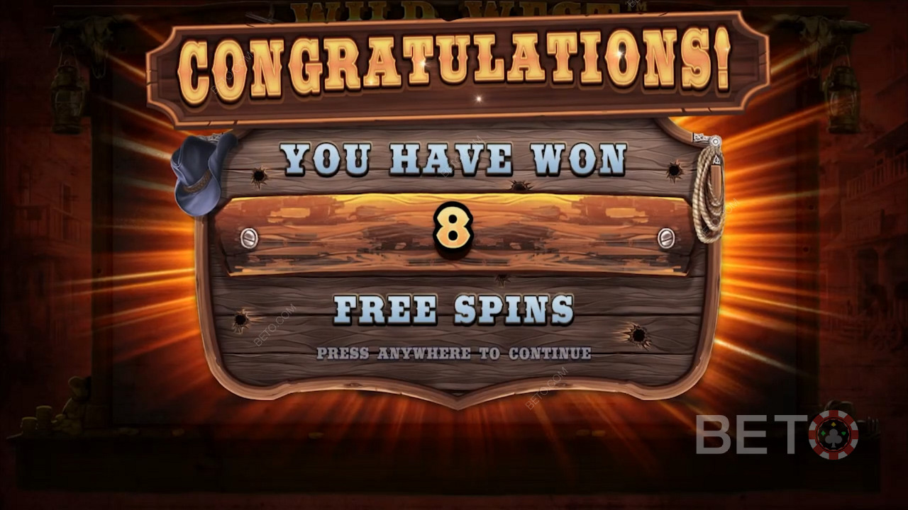 Vincere i giri gratis nella slot Wild West Gold