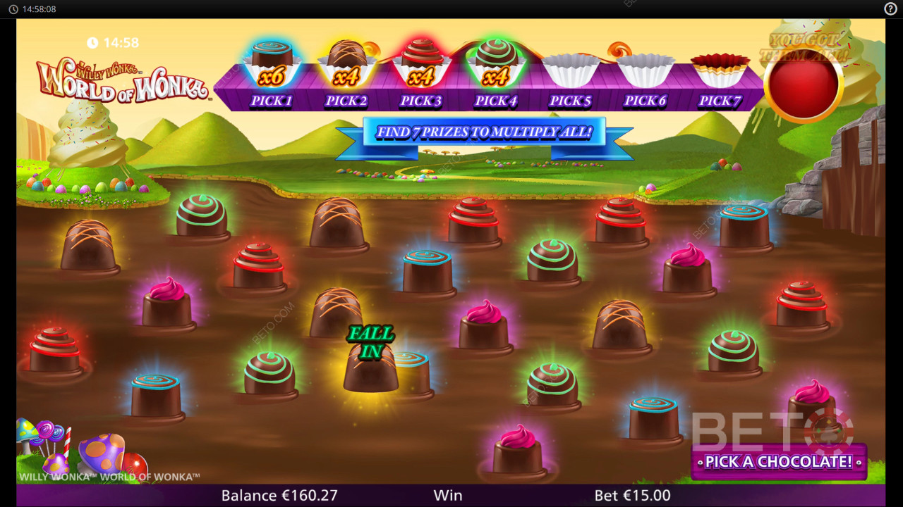World of Wonka Recensione di BETO Slots