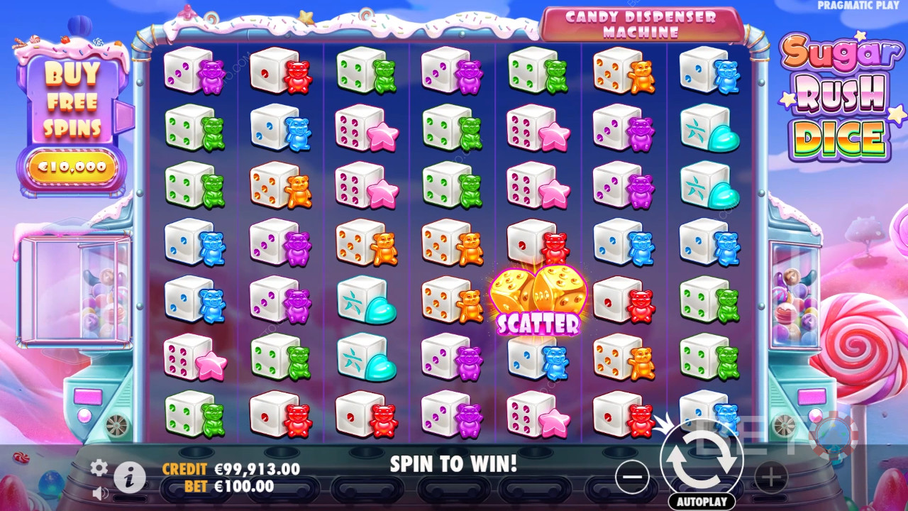 Verdetto per la slot online Sugar Rush Dice