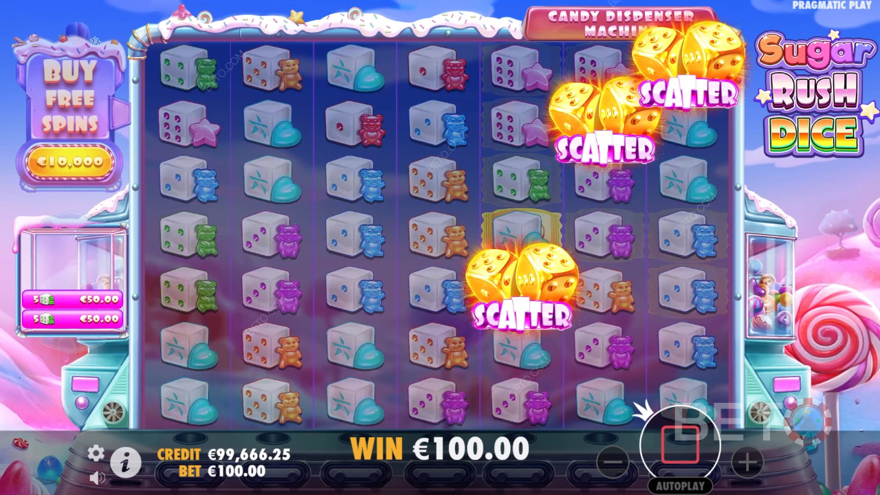 Recensione di Sugar Rush Dice da parte di BETO Slots