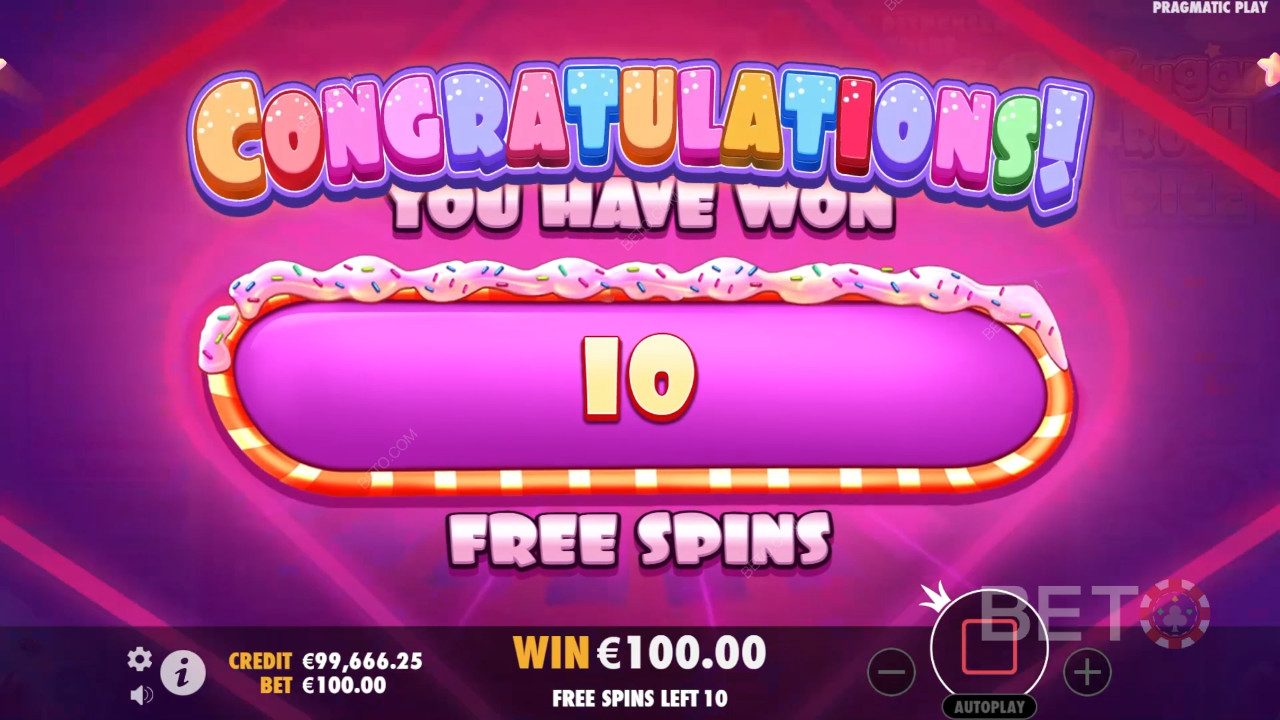 Le funzioni bonus spiegate in Sugar Rush Dice di Pragmatic Play