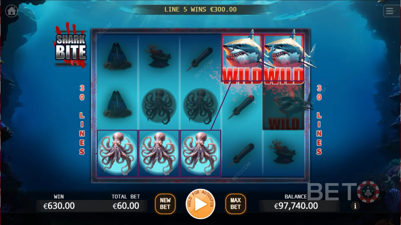 Shark Bite (KA Gaming) Gioco Gratuito