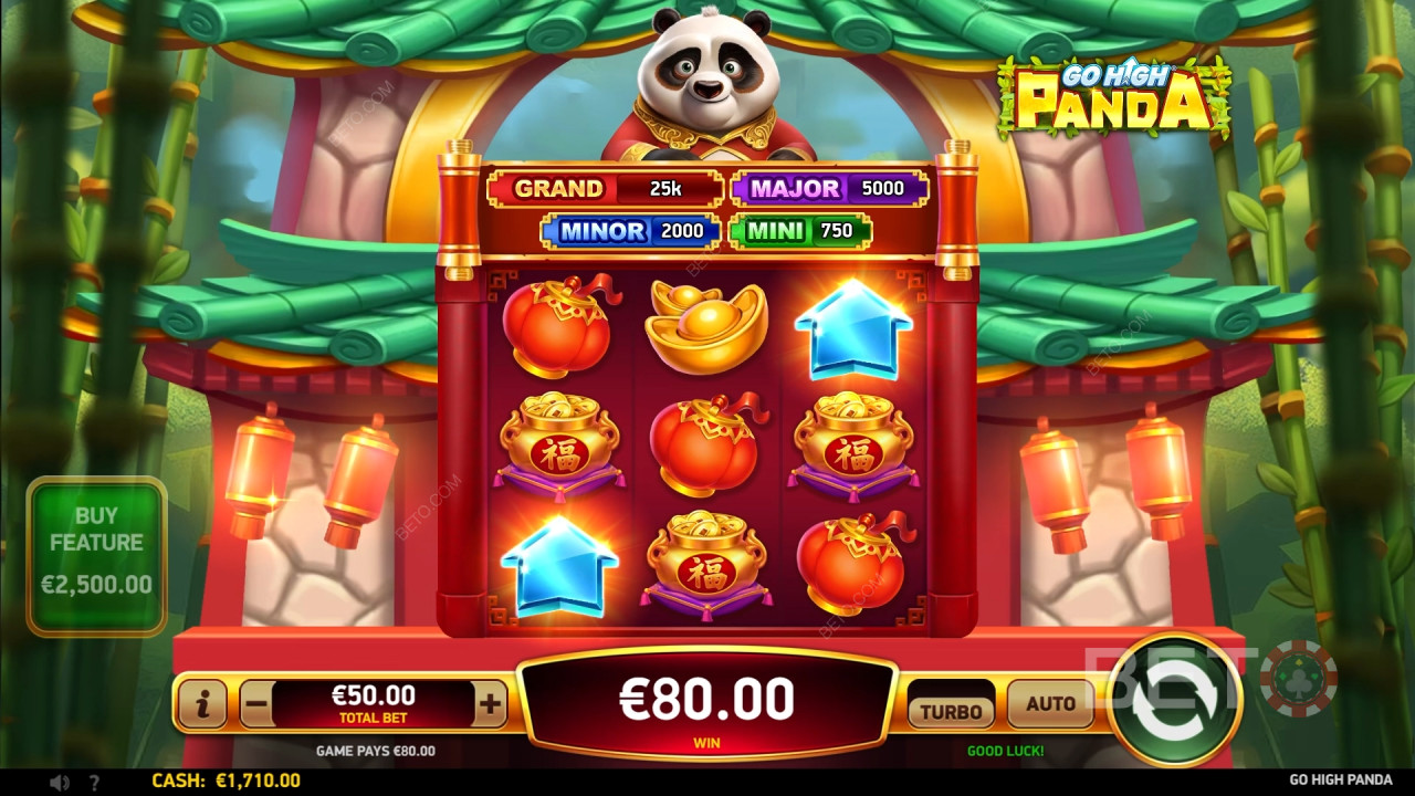 Recensione di Go High Panda da parte di BETO Slots