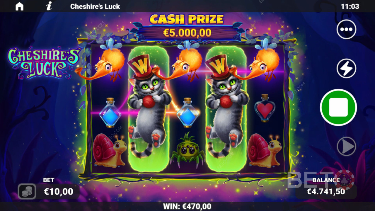 Cheshire's Luck Gioco Gratuito