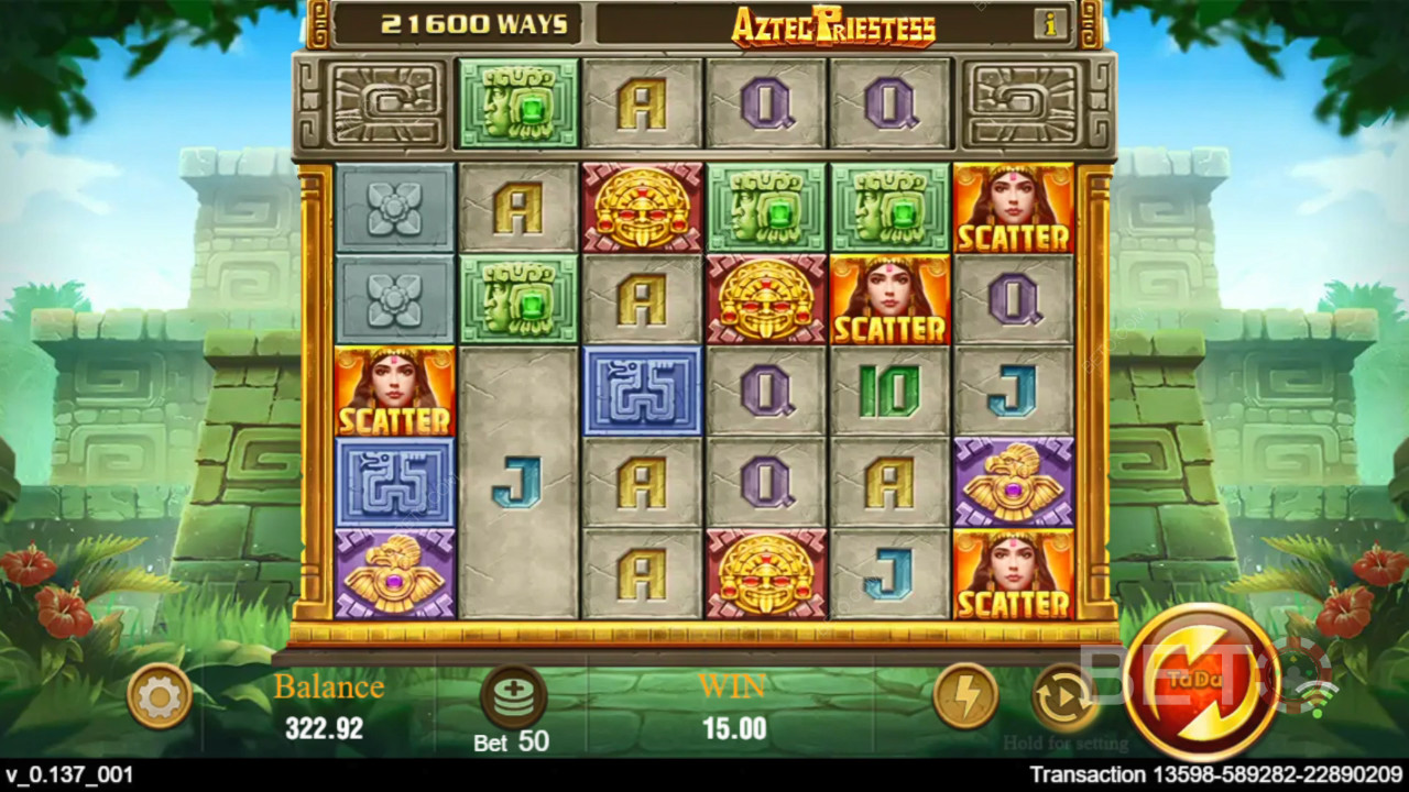 Aztec Priestess Recensione di BETO Slots