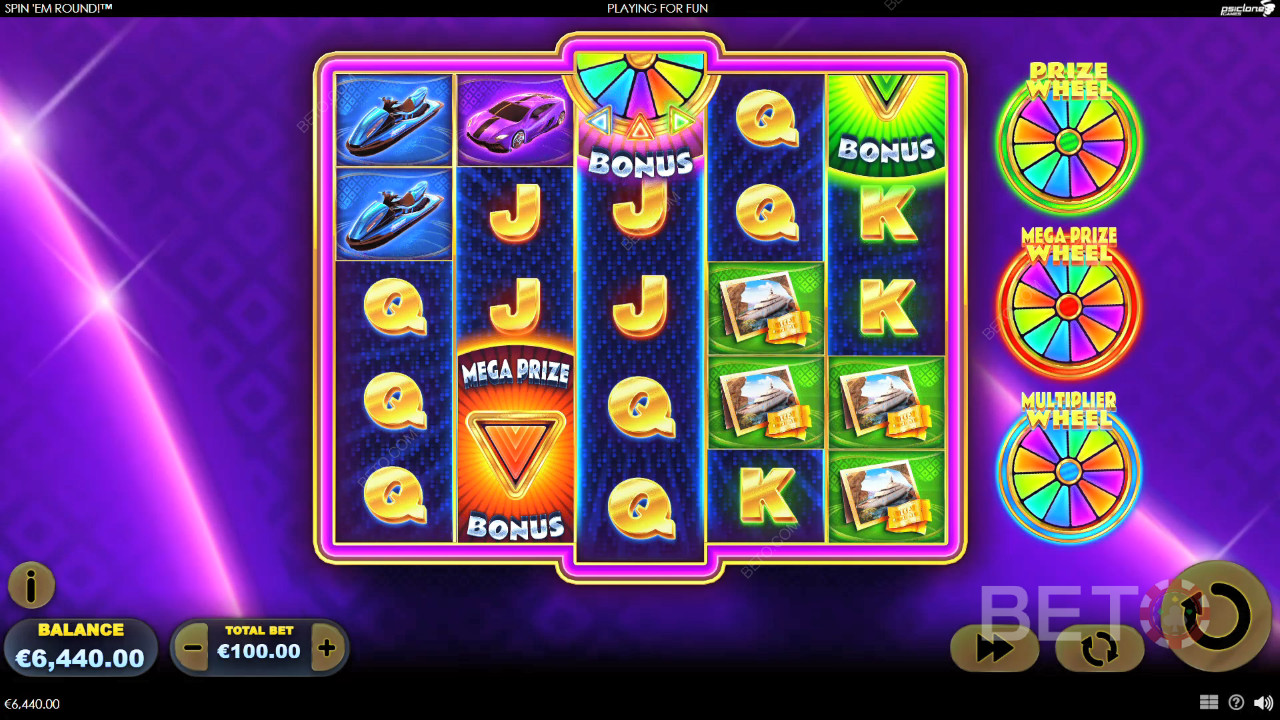 Spin 'Em Round Gioco Gratuito