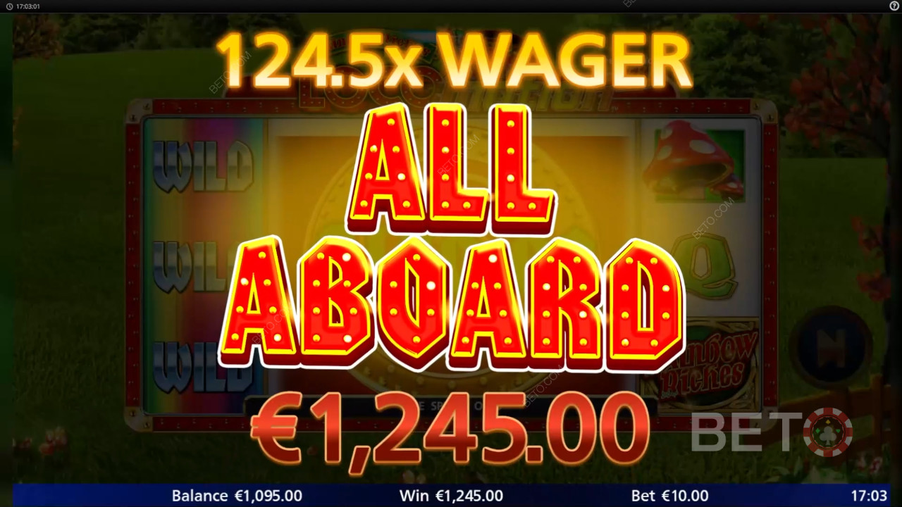 La slot Rainbow Riches Locomotion vale la pena?
