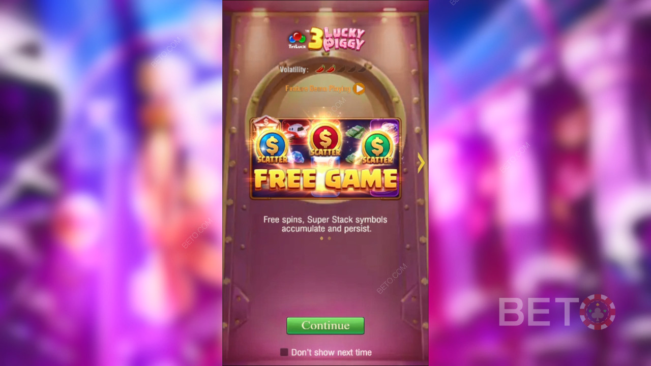Vinci 10.000x la tua scommessa nella video slot 3 Lucky Piggy!