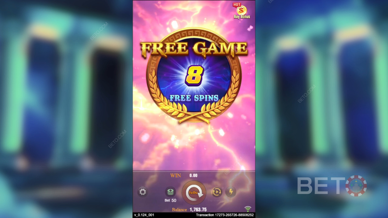 Vincete 10.000x la vostra puntata nella Video Slot Zeus!