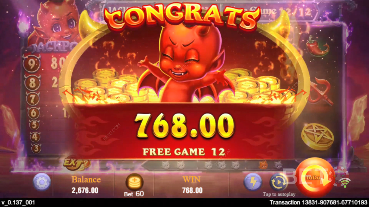 Come giocare a Devil Fire di TaDa Gaming