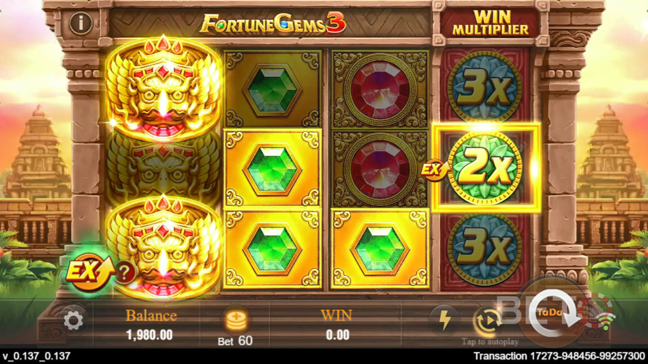Come giocare a Fortune Gems 3 di TaDa Gaming