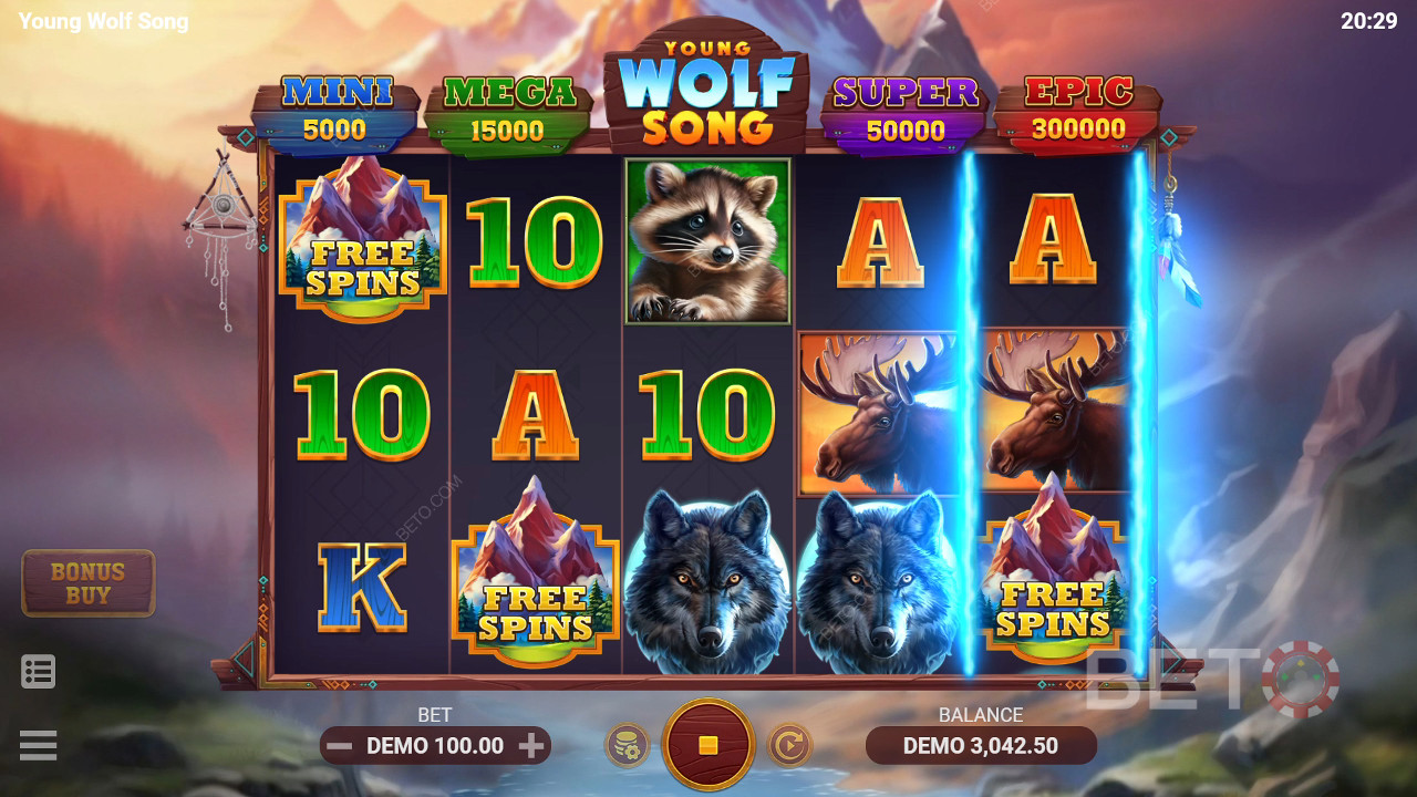 Recensione della canzone Young Wolf da parte di BETO Slots