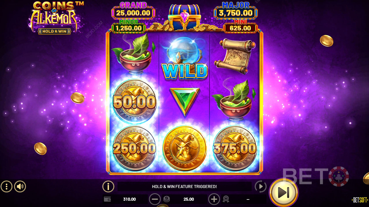 Coins of Alkemor - Hold & Win Recensione da BETO Slots