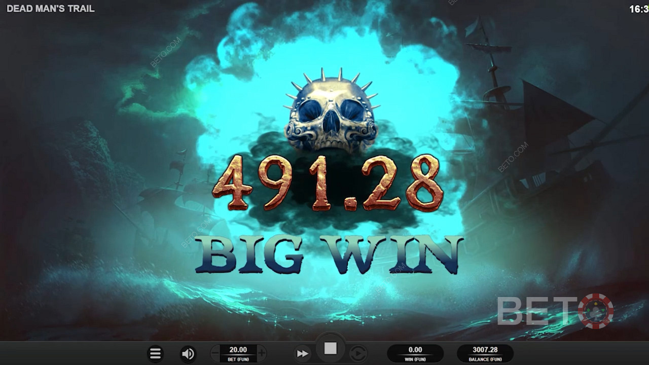 Le vincite massicce sono piuttosto comuni in questa slot