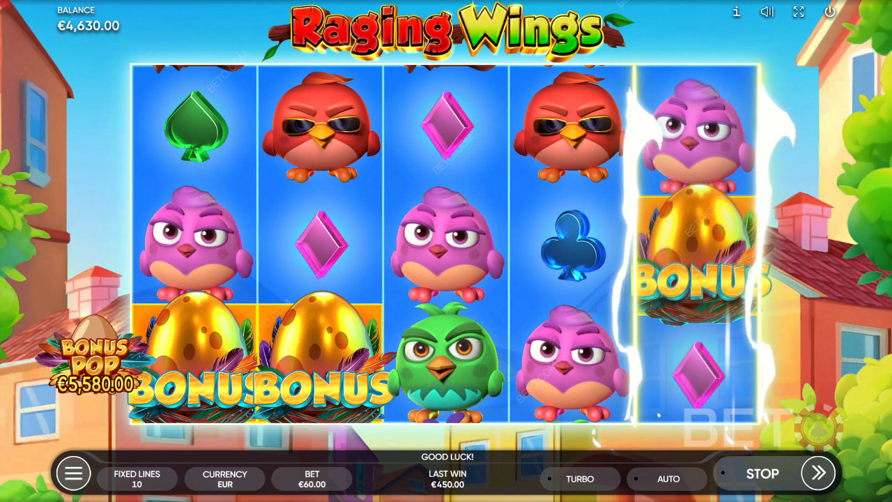 Raging Wings Gioco Gratuito