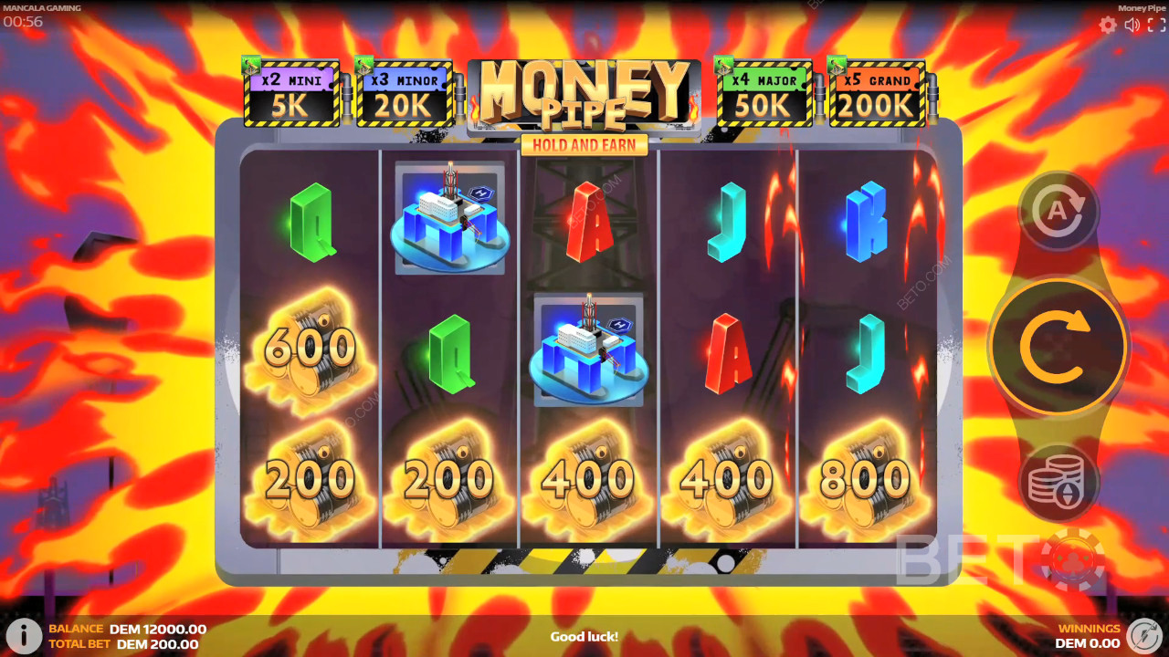 Recensione di Money Pipe da parte di BETO Slots