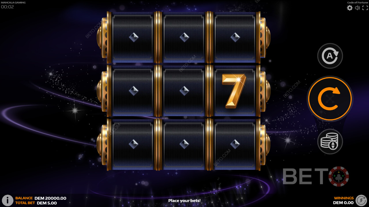 Come giocare a Code of Fortune di Mancala Gaming