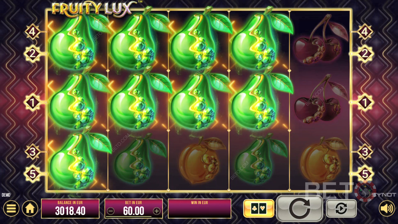 Recensione di Fruity Lux da BETO Slots