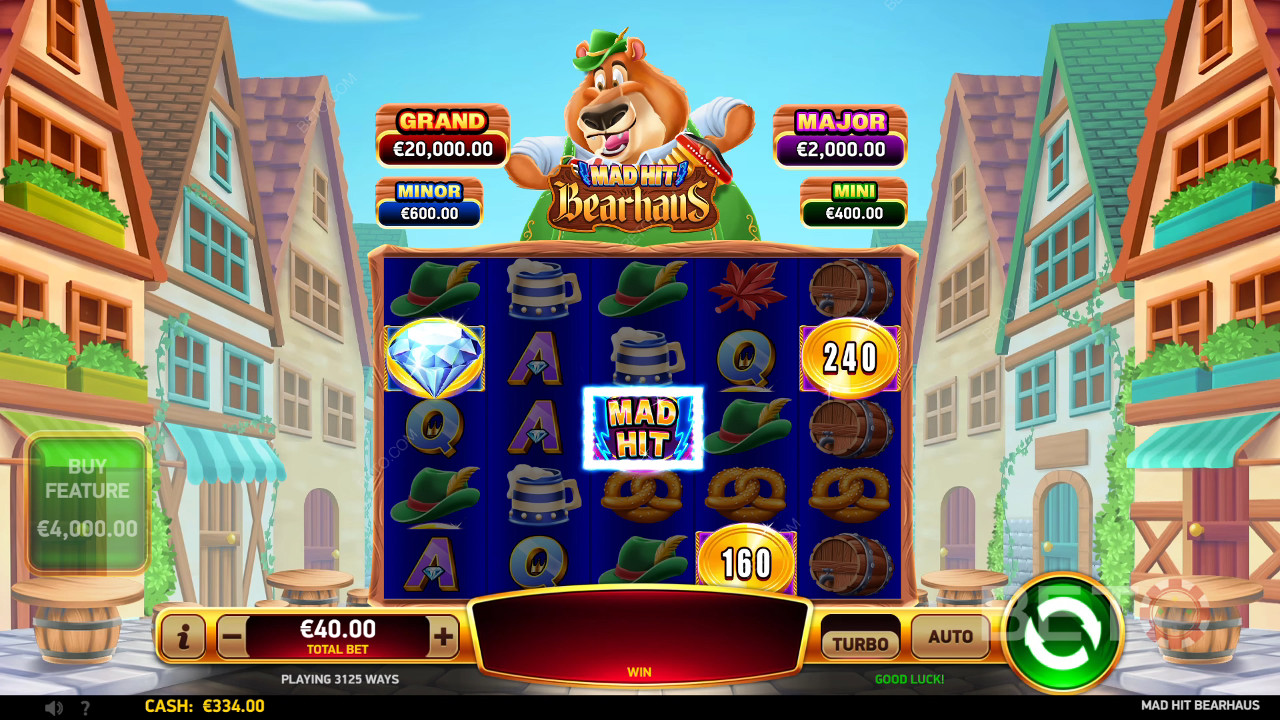 Recensione di Mad Hit Bearhaus da parte di BETO Slots