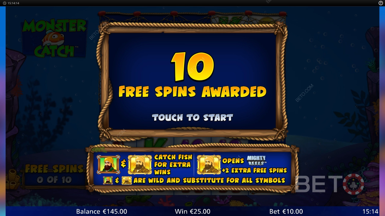 Le caratteristiche dei bonus spiegate in Monster Catch da Light and Wonder