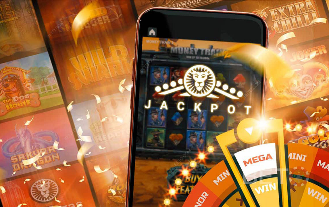 I jackpot progressivi dei migliori fornitori di giochi sono disponibili su LeoVegas Casino.