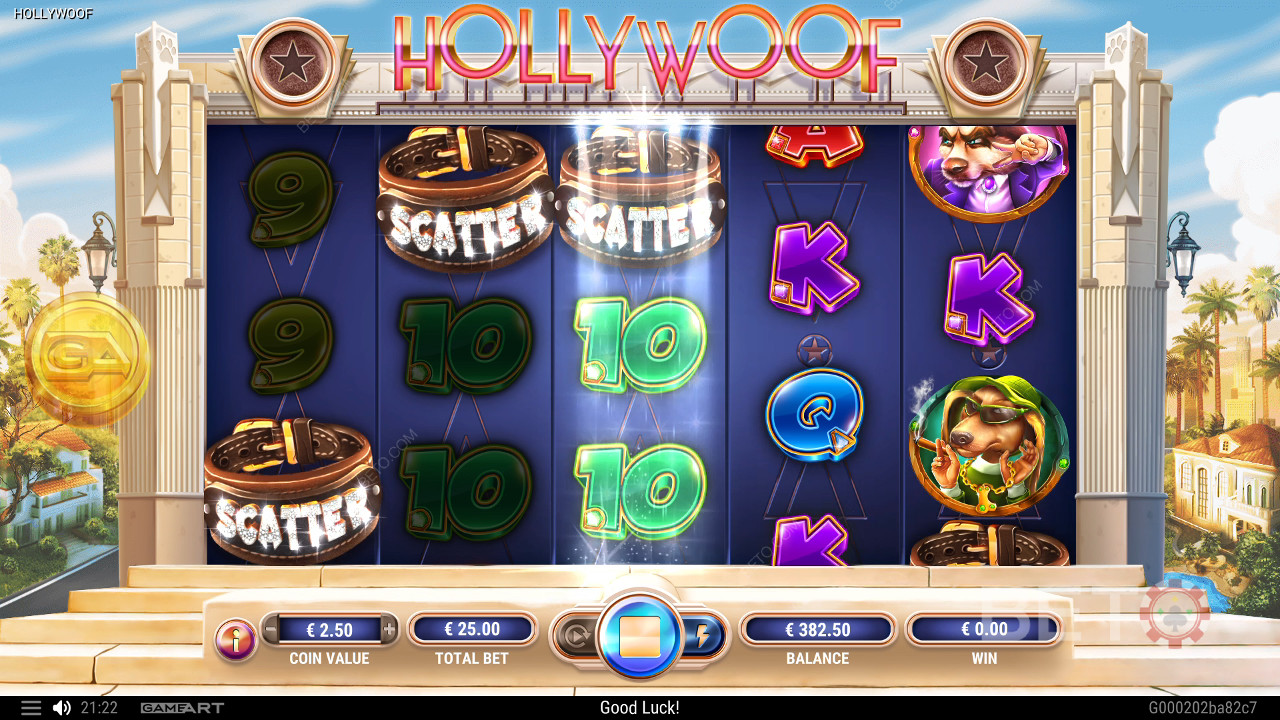 Hollywoof Recensione da BETO Slots