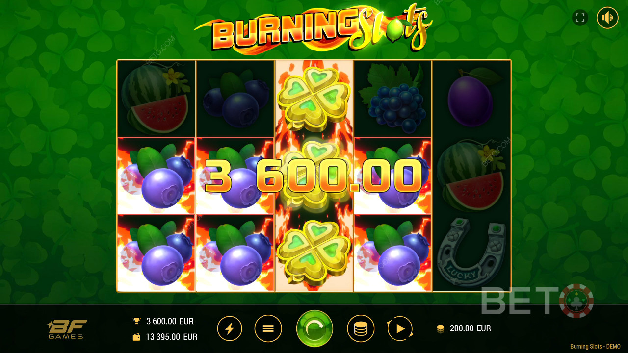 Recensione di Burning Slots da parte di BETO Slots