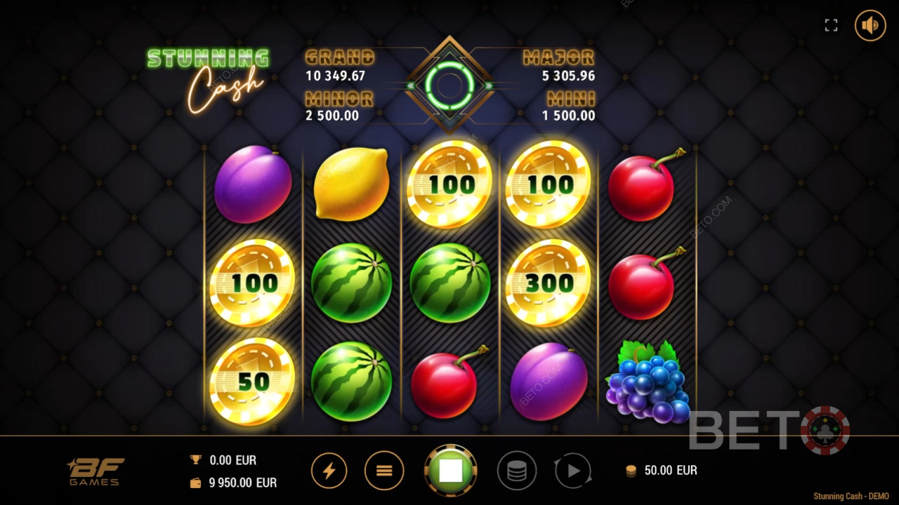 Recensione di Stunning Cash da BETO Slots