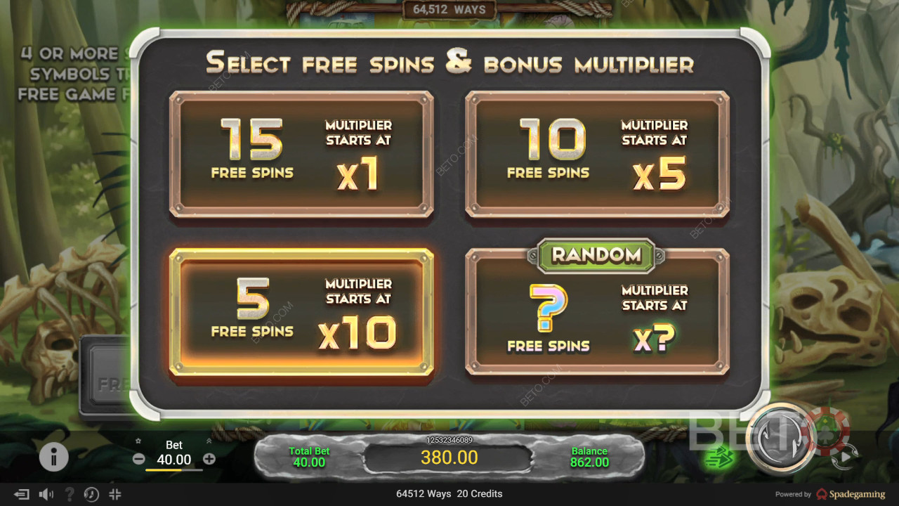 Le funzioni bonus spiegate in Legacy of Kong Maxways da Spadegaming