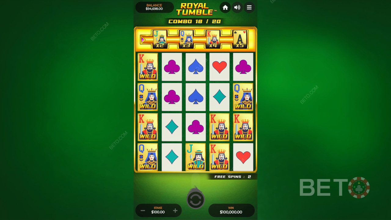 Recensione di Royal Tumble da parte di BETO Slots