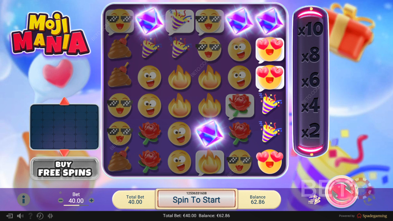Recensione di Moji Mania da parte di BETO Slots