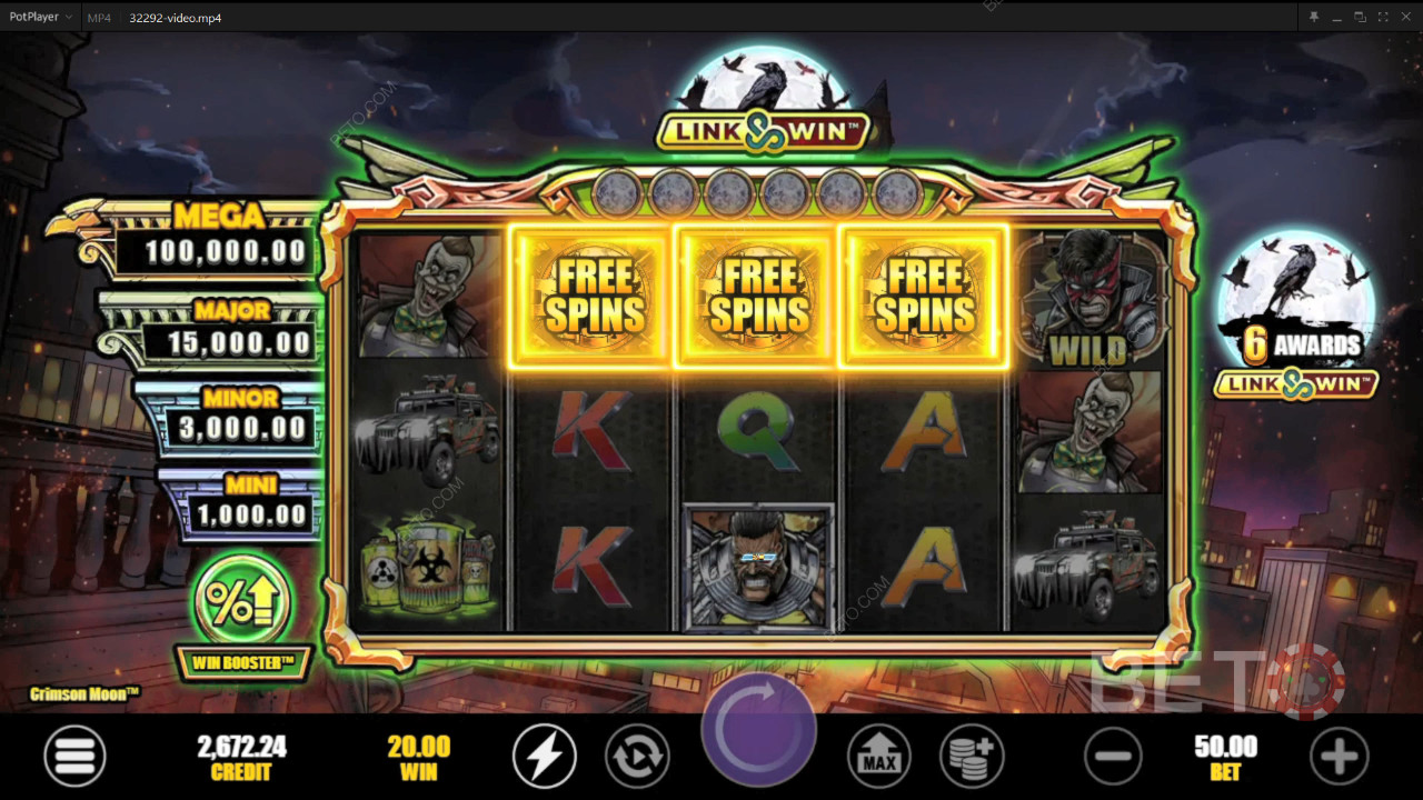 Recensione di Crimson Moon da parte di BETO Slots