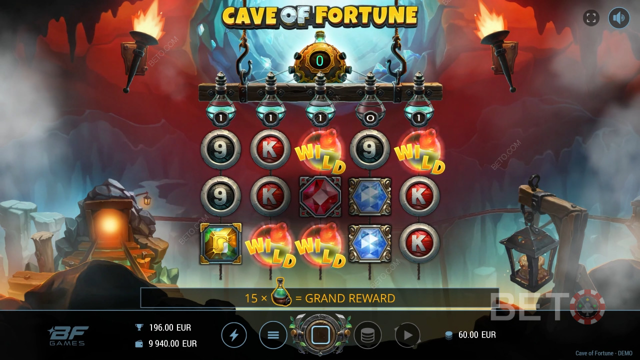 Cave of Fortune Recensione di BETO Slots