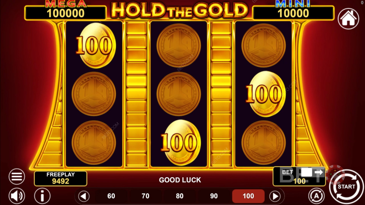 Hold The Gold Recensione di BETO Slots