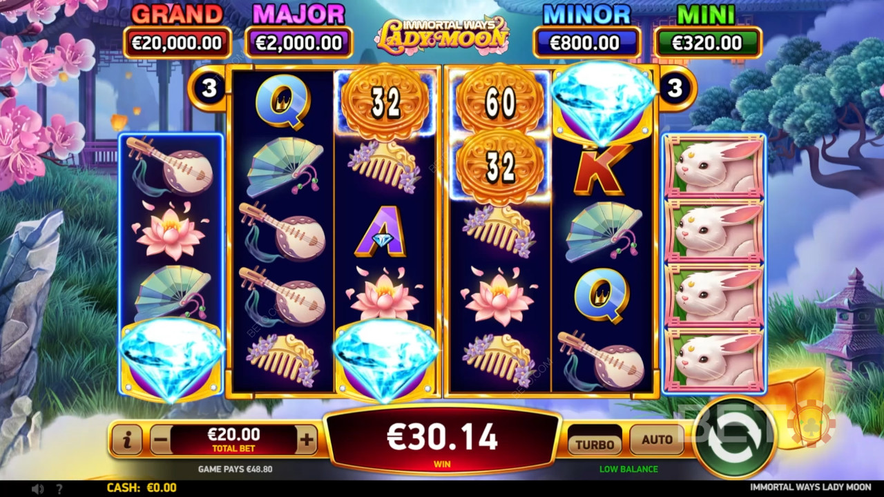 Immortal Ways Lady Moon Recensione da BETO Slots