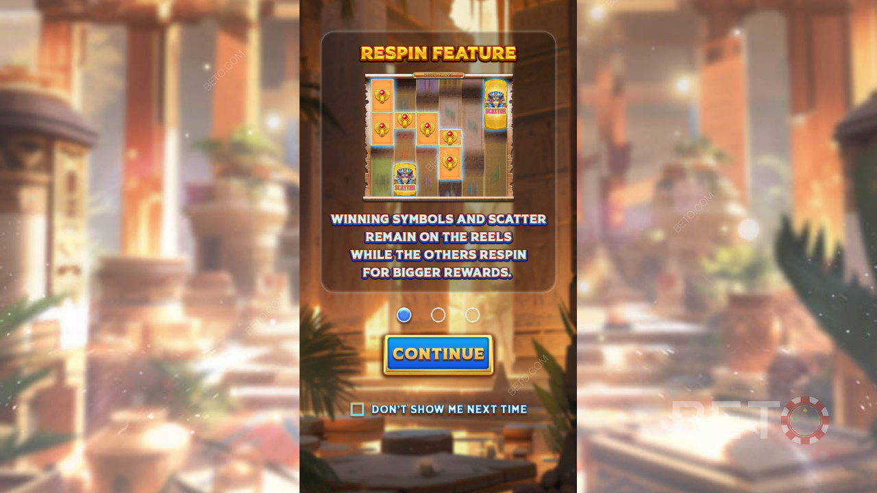 Caratteristiche bonus spiegate in Secrets of Anubis da Spadegaming
