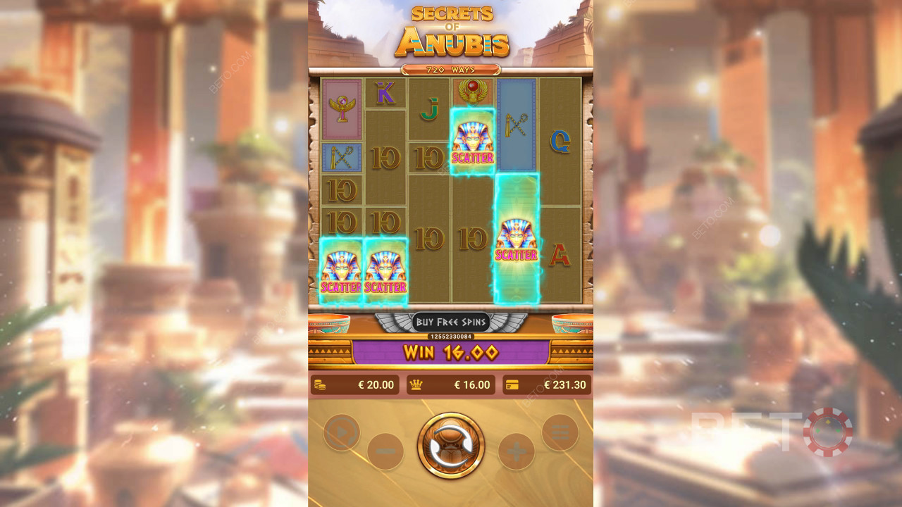Secrets of Anubis Recensione di BETO Slots