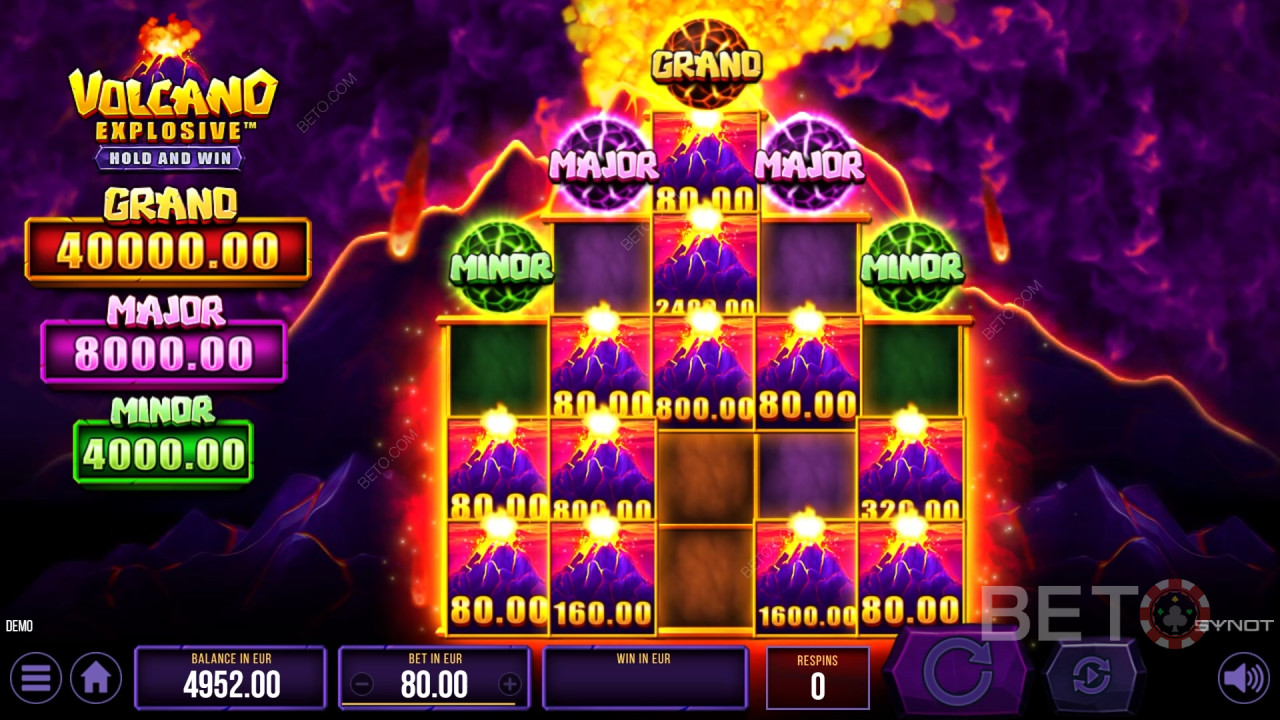 Volcano Explosive Recensione di BETO Slots