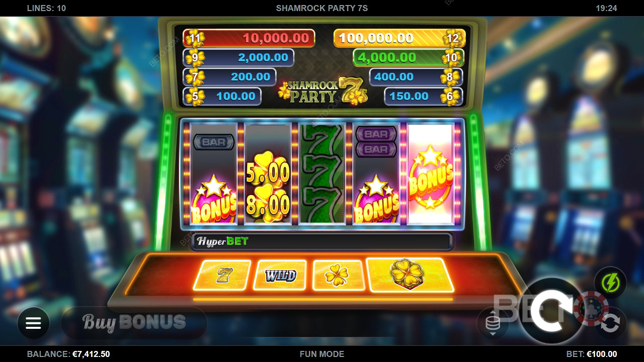 Shamrock Party 7s Gioco Gratuito