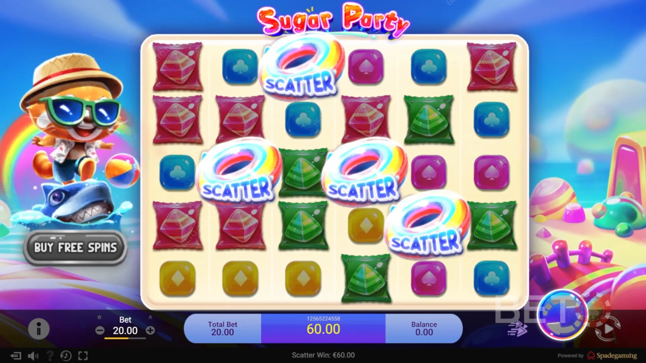 Recensione di Sugar Party da parte di BETO Slots