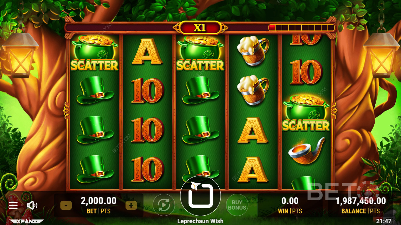Leprechaun Wish Recensione da BETO Slots