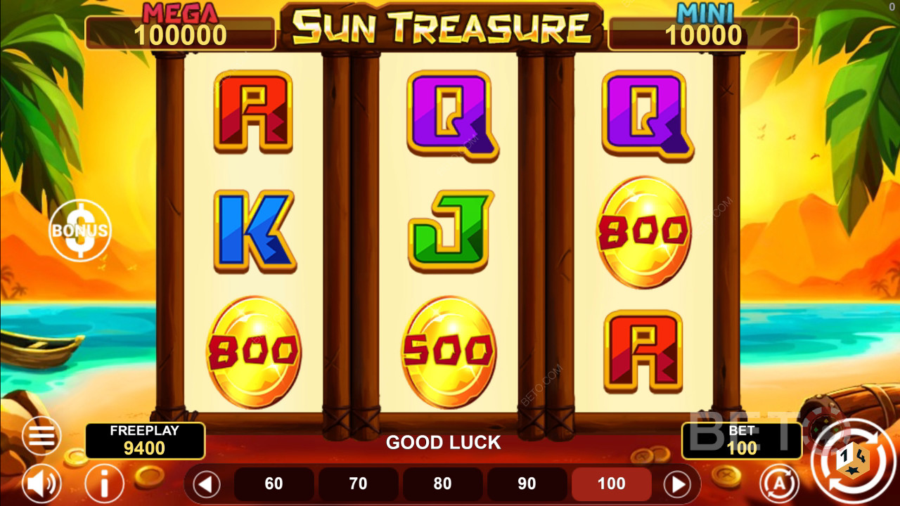 Sun Treasure Hold & Win Gioco Gratuito