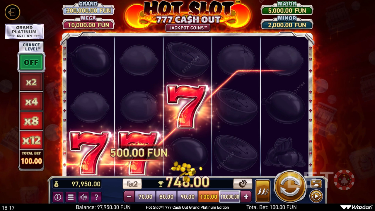 Hot Slot: 777 Cash Out Grand Platinum Edition Recensione da BETO Slots