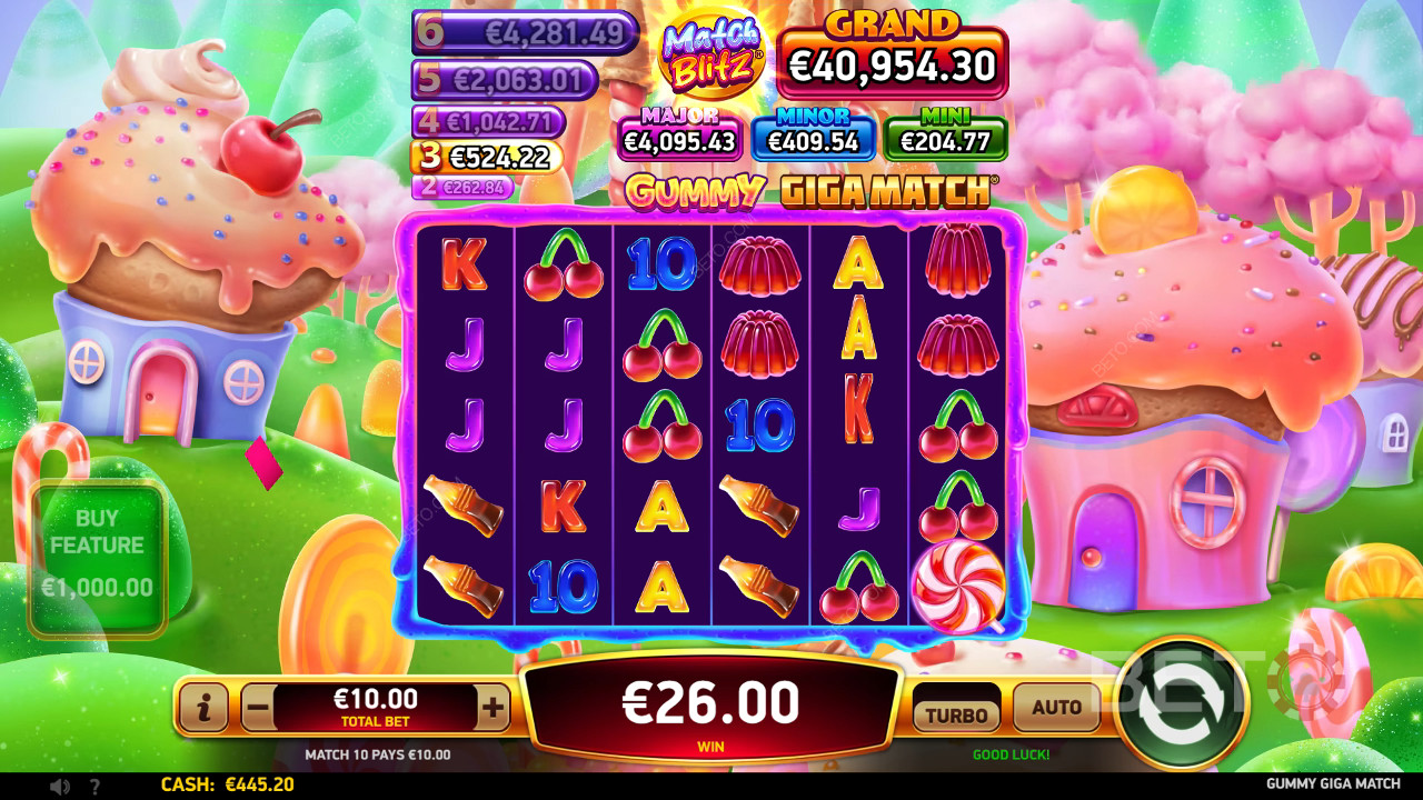 Come giocare alla partita Gummy Giga di RubyPlay
