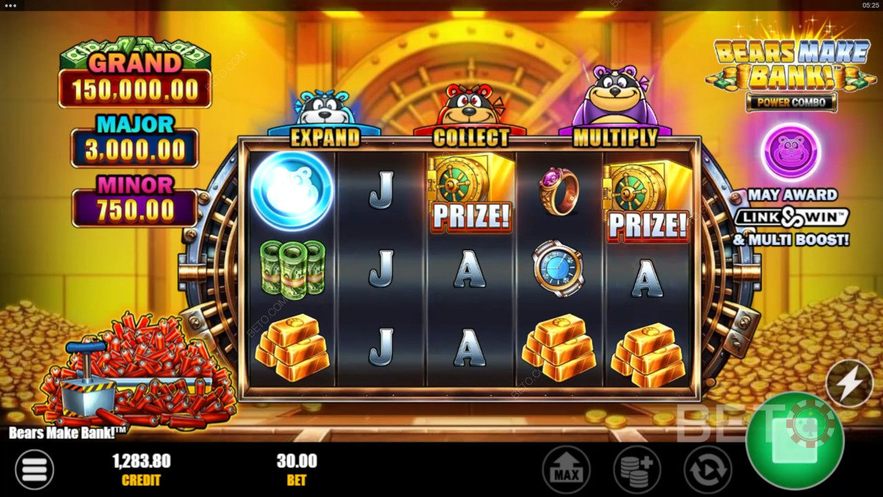 Bears Make Bank! Power Combo Gioco Gratuito