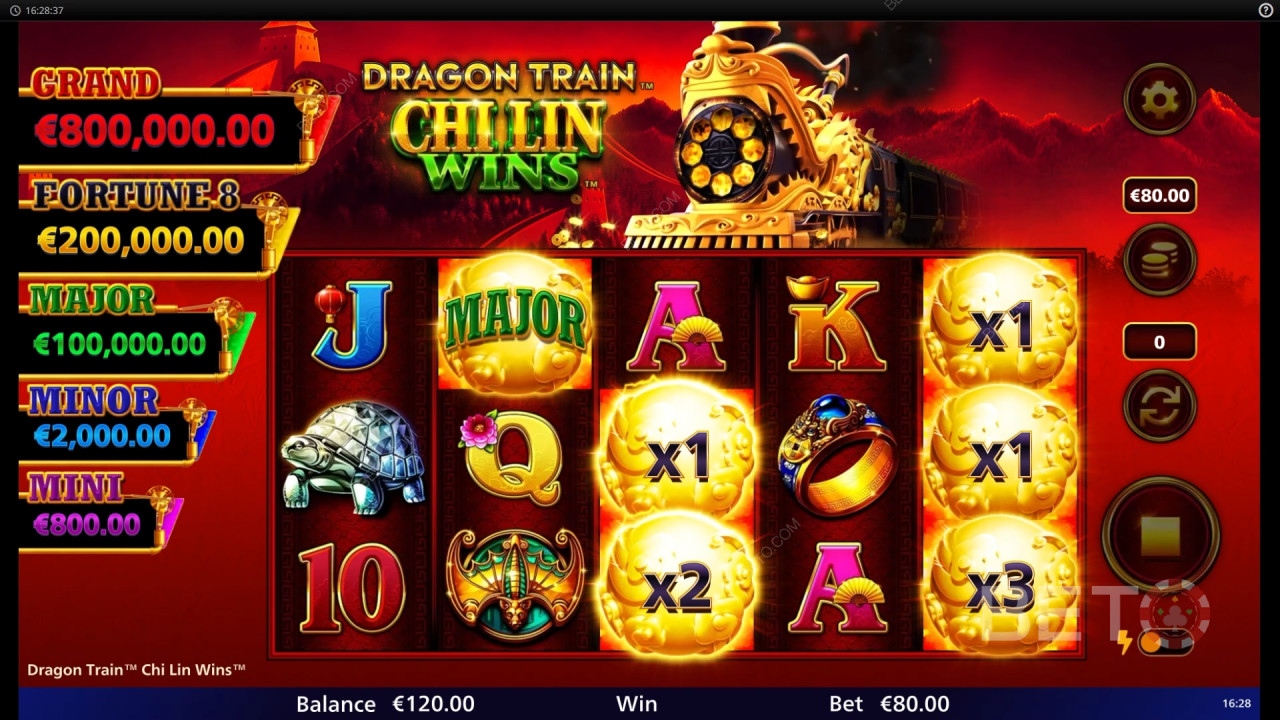 Dragon Train Chi Lin Wins Gioco Gratuito