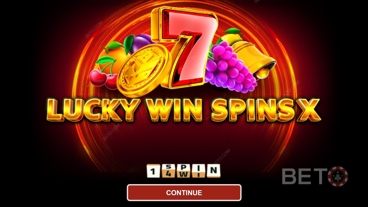 Vinci 2.500x la tua scommessa nella Video Slot Lucky Win Spins X!