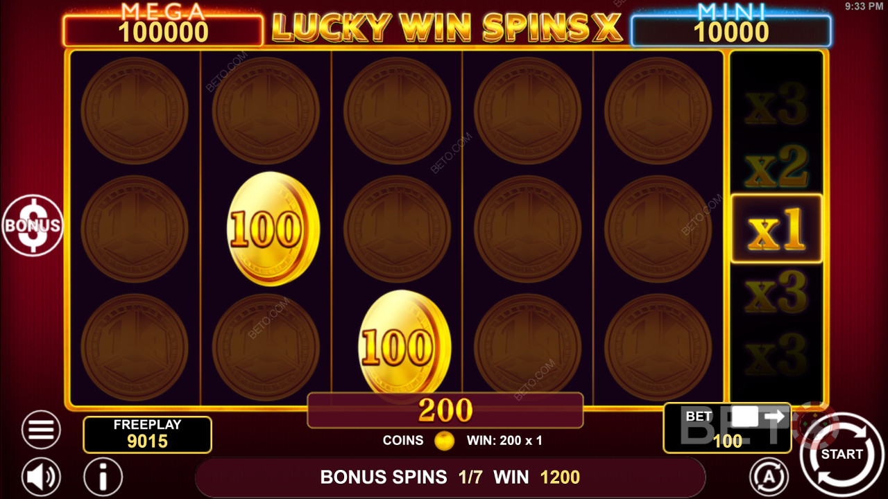 Lucky Win Spins X vale il vostro tempo?