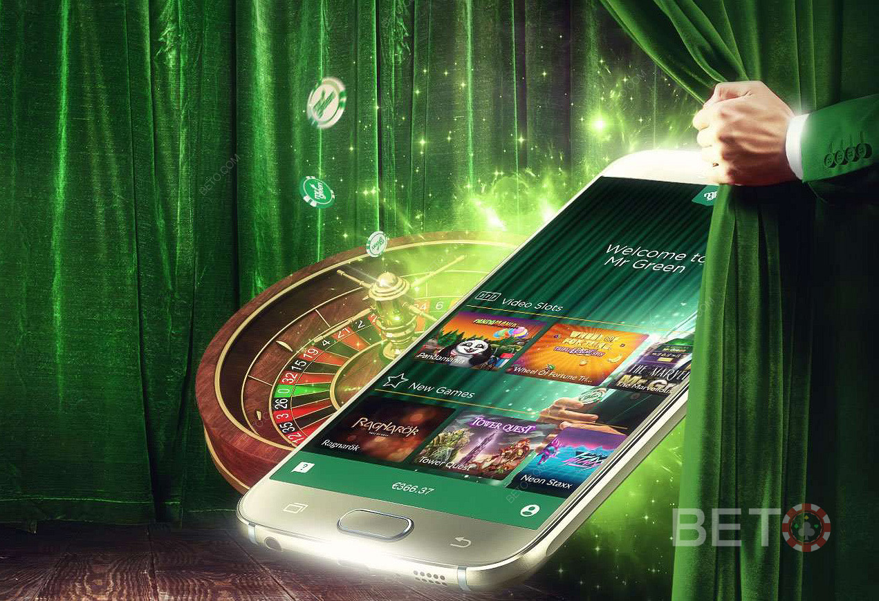 Green gaming e i suoi giochi possono essere giocati su tutti i dispositivi mobili.